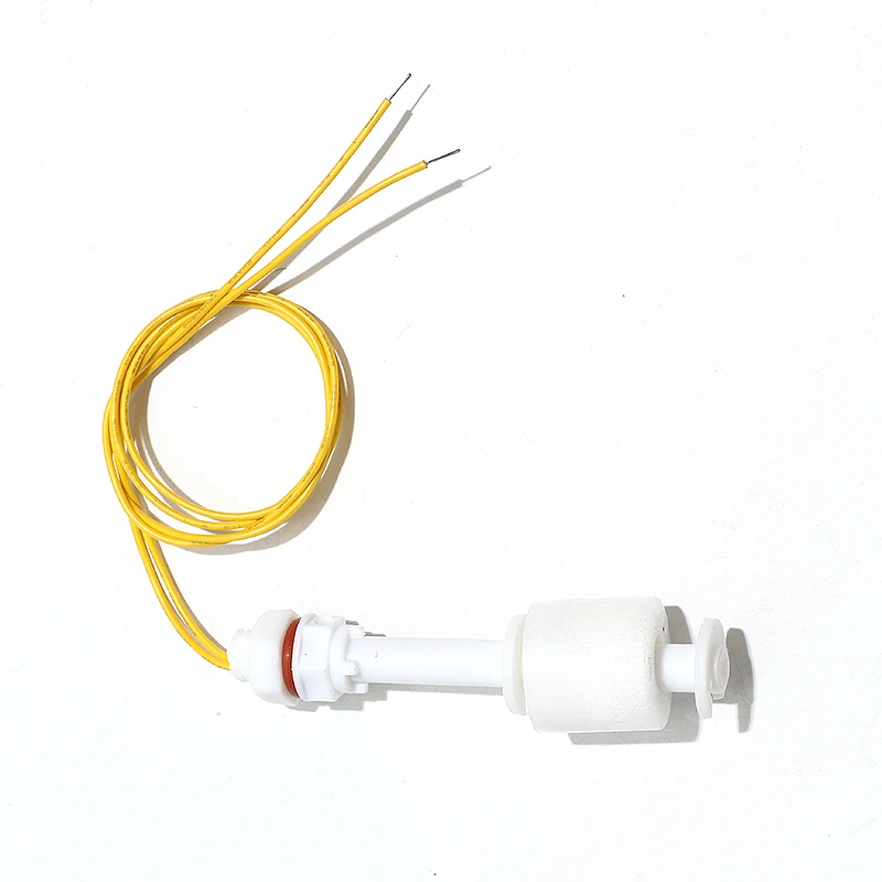 1PC PP Anti-Corrosion Small Float Switch Acid Resistant Plastic Automatic Liquid Level Control Sensor 45mm-600mm 110V 220V