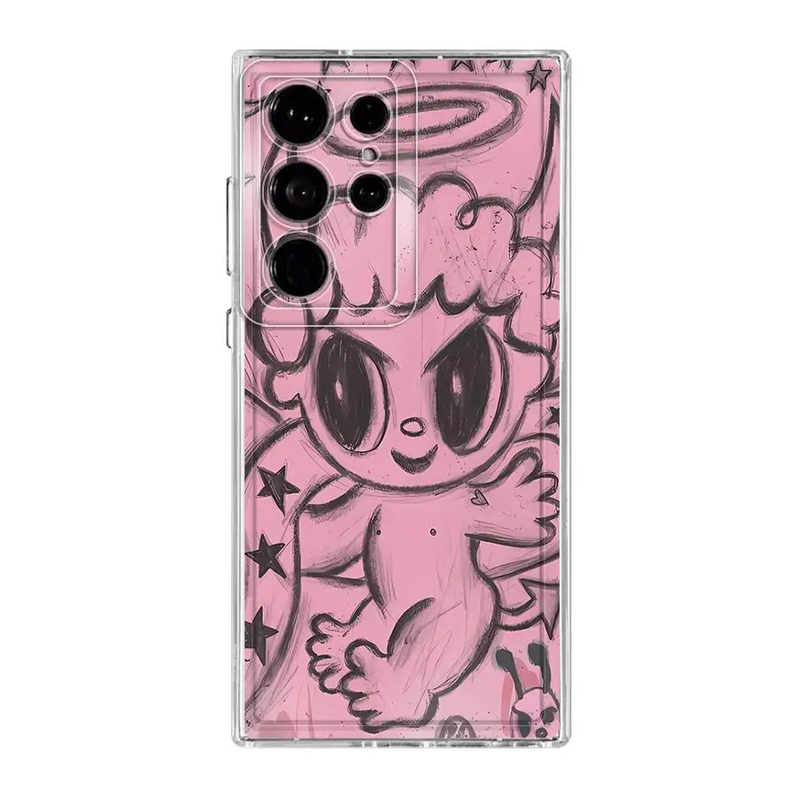 Custodia morbida trasparente per Samsung Galaxy S22 Note 10 20 Ultra S10 Plus S23 S20 S21 S24 FE S25 Ultra K-karols G Fashion