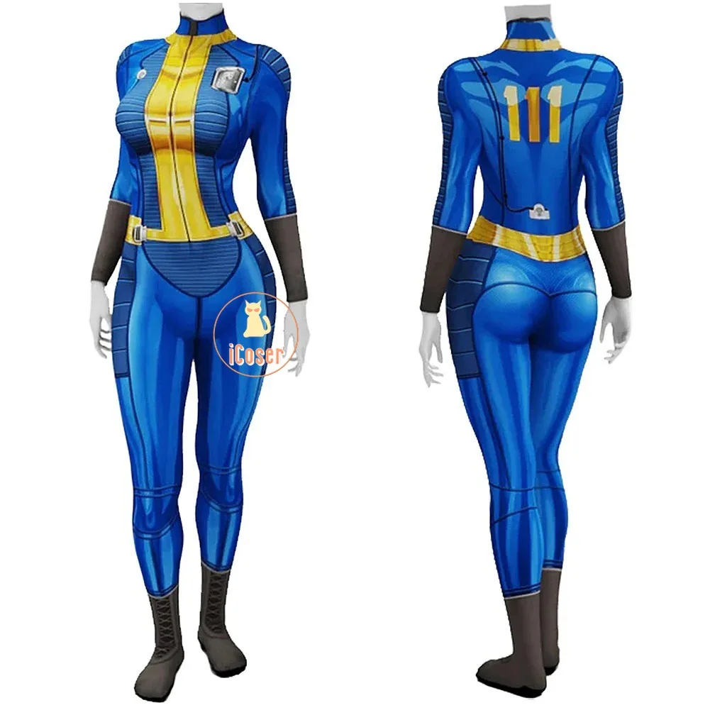 男性と女性のためのluyコスプレコスチューム、秋のコスプレ、Vault 33
