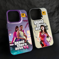 Fashion Fun Simulation GTA 5 Hot Game Phone Case For iPhone 16e 15 14 13 12 11 mini Pro Max X XR XSMAX 8 7 Plus Anti Fall Matte