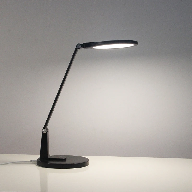 

Indoor Exquisite Full Spectrum Light Emitting Diode Desk Lamp DC Powered Foldable Bendable Touch Dimming Eye Care Modern Design