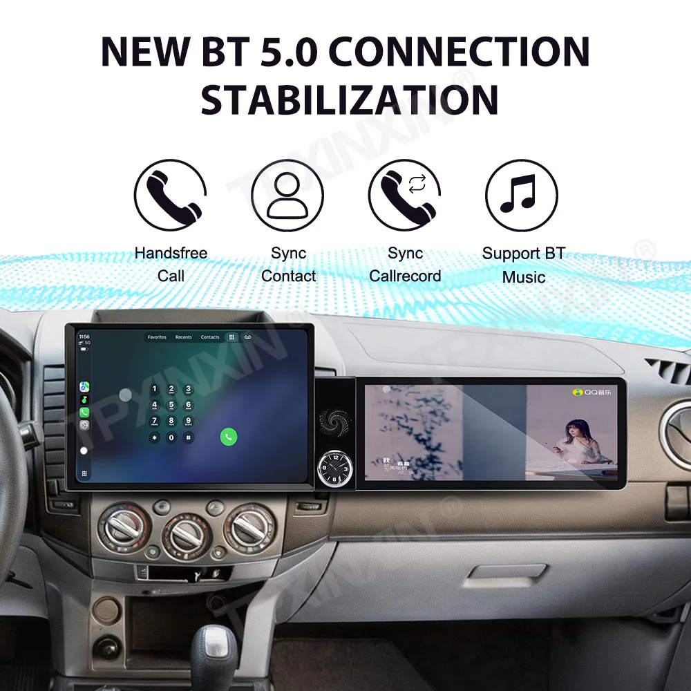 Car Accessories Radio For Mazda BT-50 Ford Expedition 2006-2012 Android Auto GPS Navigation Multimedia Stereo Receiver Head Unit