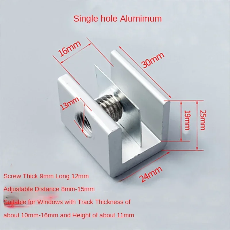 1 Pcs Windows Adjustable Security Door Window Lock Restrictor Aluminum Children Screen Stopper Sliding Window Child Safety Lock