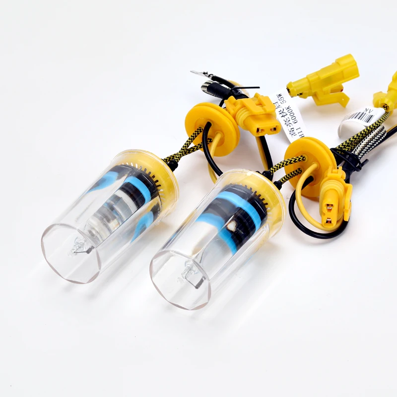 AFAECAR 2pcs 12V 55W Xenon H7 HID H1 H3 H11 9005 9006 hb3 hb4  h7 Bulb Auto light