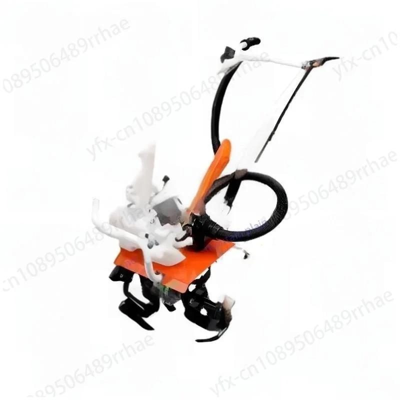 Outdoor Multi-function Lawn Mower Micro Tillage Machines Two stroke Agricultural Garden Tools Gasoline Minitype Rotary Tiller