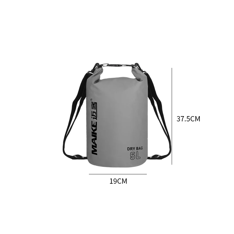 Maike Dry Bags Wasserdichte Tasche für Damen und Herren, 5 l/10 l/15 l, Schwimmen, Rafting, Kajakfahren, Flusstrekking, wasserdichter Packsack
