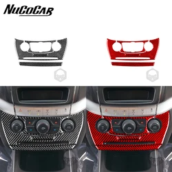 For Dodge Journey 2011-2017 Carbon Fiber Air Conditioning Control Knob Panel Trim Car Interior Accessories Decorative Stickers
