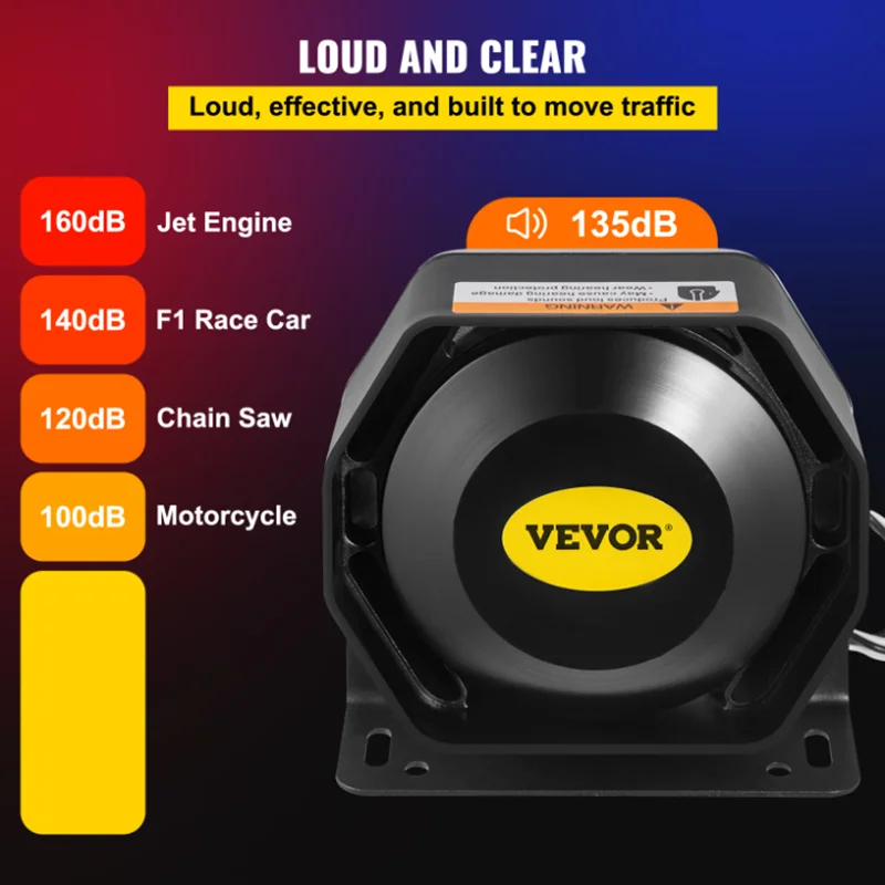 警察の車と車両のアラーム、マウントされたスピーカー、ワイヤレス、リモコン、電気、ホイッスル、ホーン、マルチトーン、200wの地上サウンド