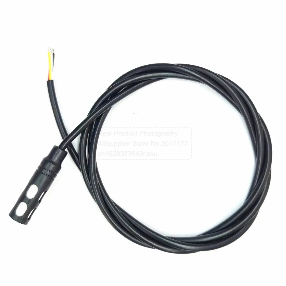 Temperature and Humidity Sensor Probe Cable SHT20 SHT30 SHT40 SHTC3 1M Length I2C Interface 3.0MM Digital Temperature Sensor