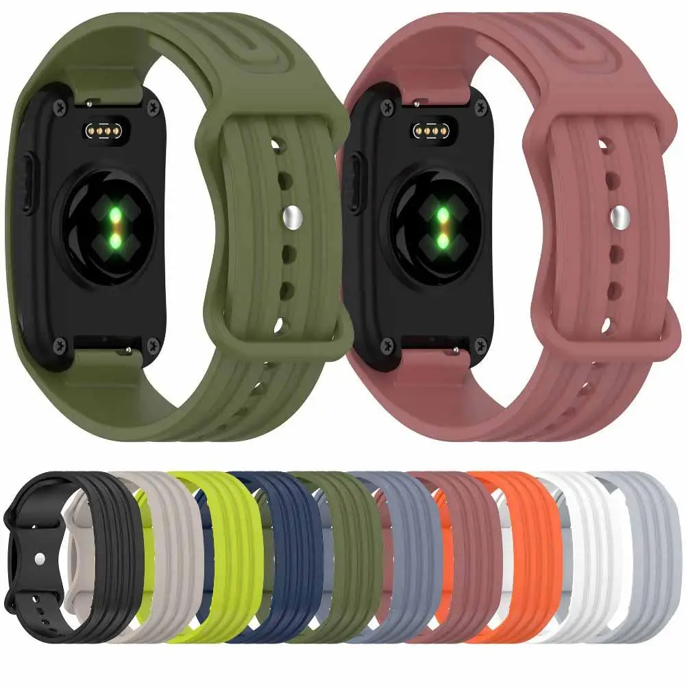 Integrated Strap For Garmin CIRQA Smart Band Silicone Quick Release Watchband Bracelet For Garmin CIRQA Wristband Replacement