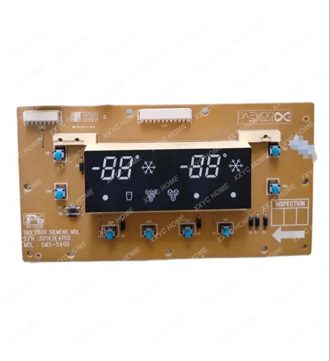 Panel de visualización de la placa del ordenador del refrigerador, pieza 30143E4150