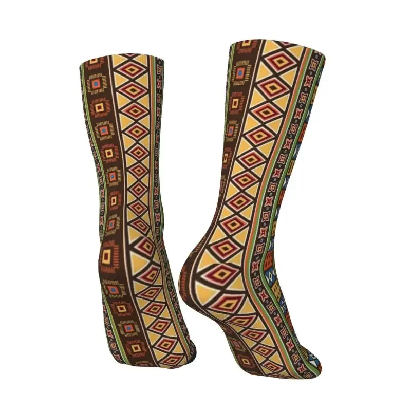 Calcetines con estampado africano de Kitenge Ankara para hombre, calcetín Unisex divertido de arte étnico africano para primavera, verano, Otoño e Invierno