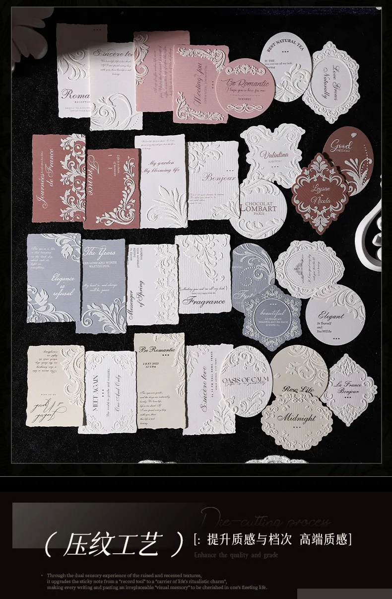 1er-Pack/2er-Pack Floating Life Shadow Series Schaumstoff-Aufkleber 4 Designs Basis-Scrapbook-Dekor-Materialien 3D-Textur-Collage DIY-Set – Detail 5