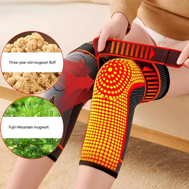 

1 Pair Elastic Knee Brace Natural Componnet for Natural Uncomfort Relief and Joint Support During Sports Activitie 24BD