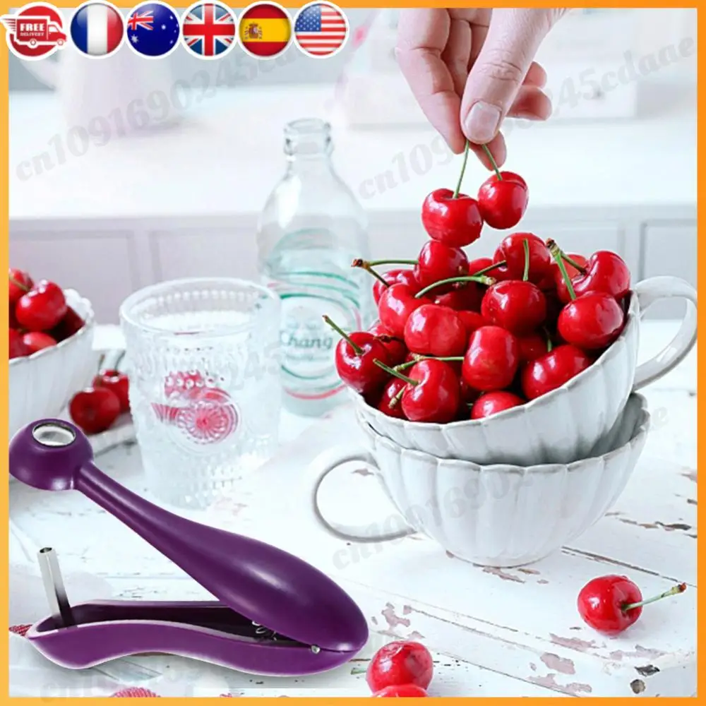 

Инструмент для вишни, пресс-тип, средство для удаления фруктовых ям, многофункциональный вишневый питтер из нержавеющей стали для изготовления вишневого джема