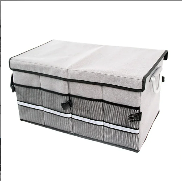 Price Large Capacity Heavy Duty Collapsible Truck Storage Box Car Boot Organiser Foldable  Trunk Organizer