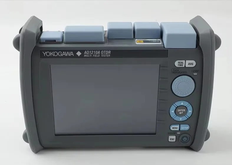 Free Shipping FTTH OTDR Yokogawa AQ1210 Monomode OTDR AQ1210A with 1310/1550nm Single Mode 37/35dB AQ1200 Fiber Optic Tester