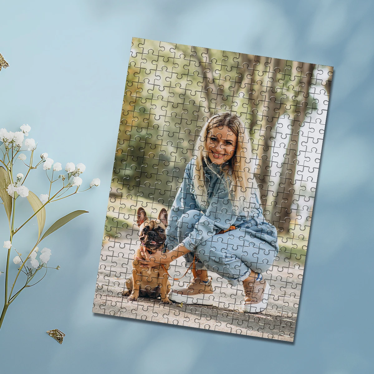 35/300/500/1000 قطعة لغز صور مخصص شخصي صور الحيوانات الأليفة صورة هدية ، لغز شخصي لغز صور الأسرة #1
