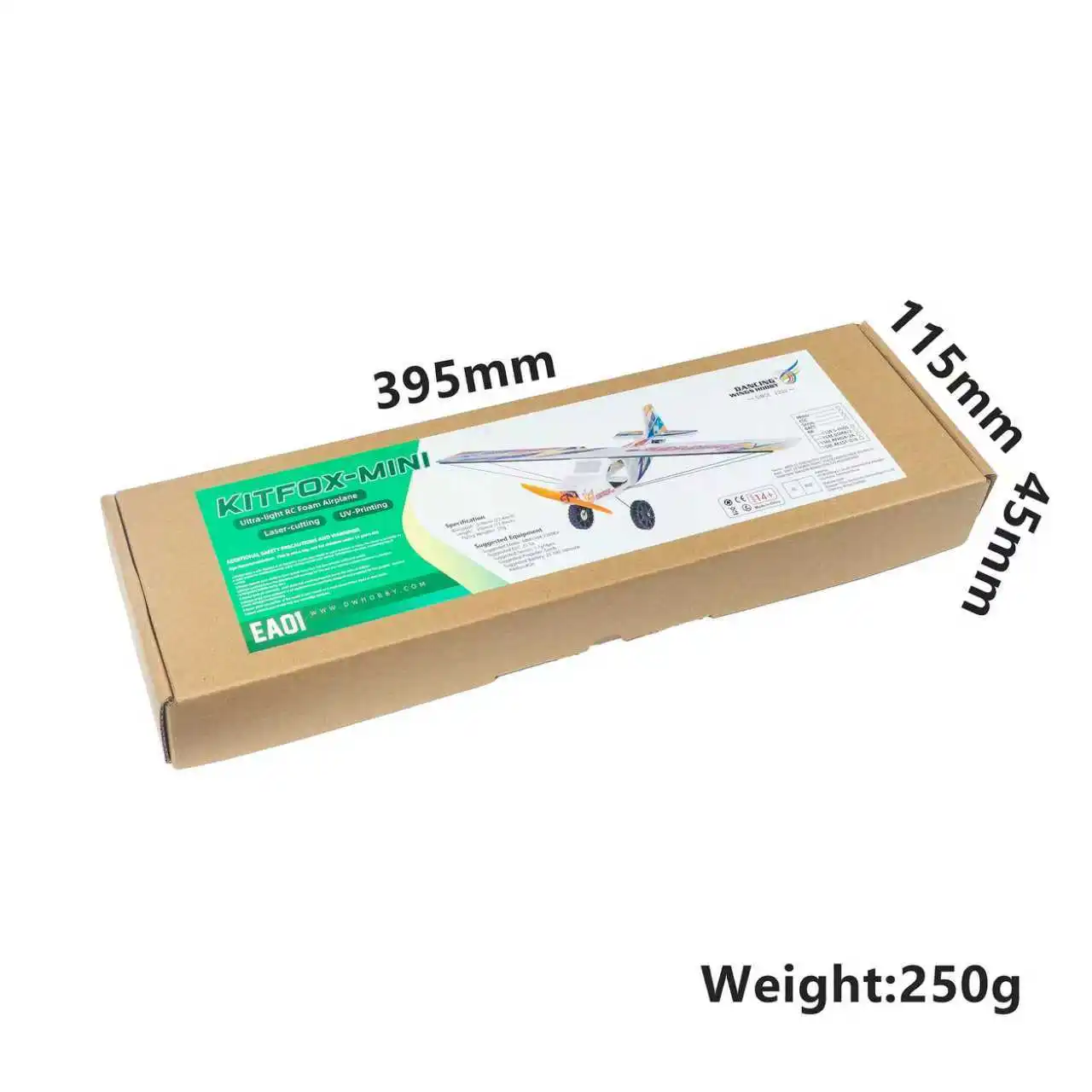 KIT-FOX V2025 RC-Flugzeug-Kit 570 mm, EPP-Schaum-DIY-Montagemodell – Hochleistungs-Miniflugzeug für Anfänger und Bastler – Detail 4