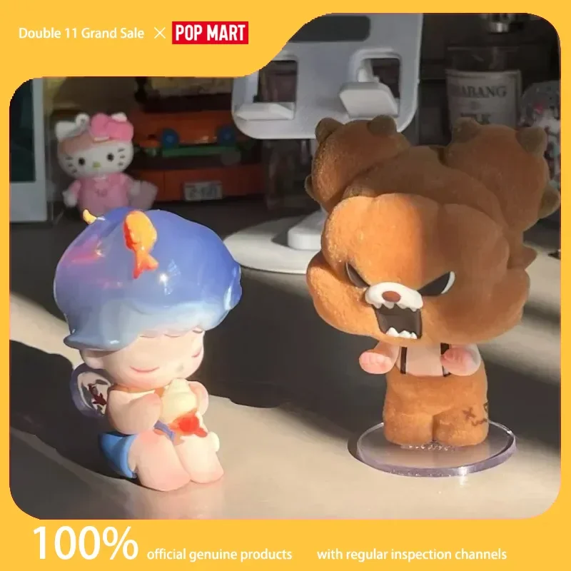 Genuine Popmart Dimoo By Your Side Series Figure Blind Box Cute Toy Gift Decoration Birthday Gifts For Girls Trendy Toys Figure