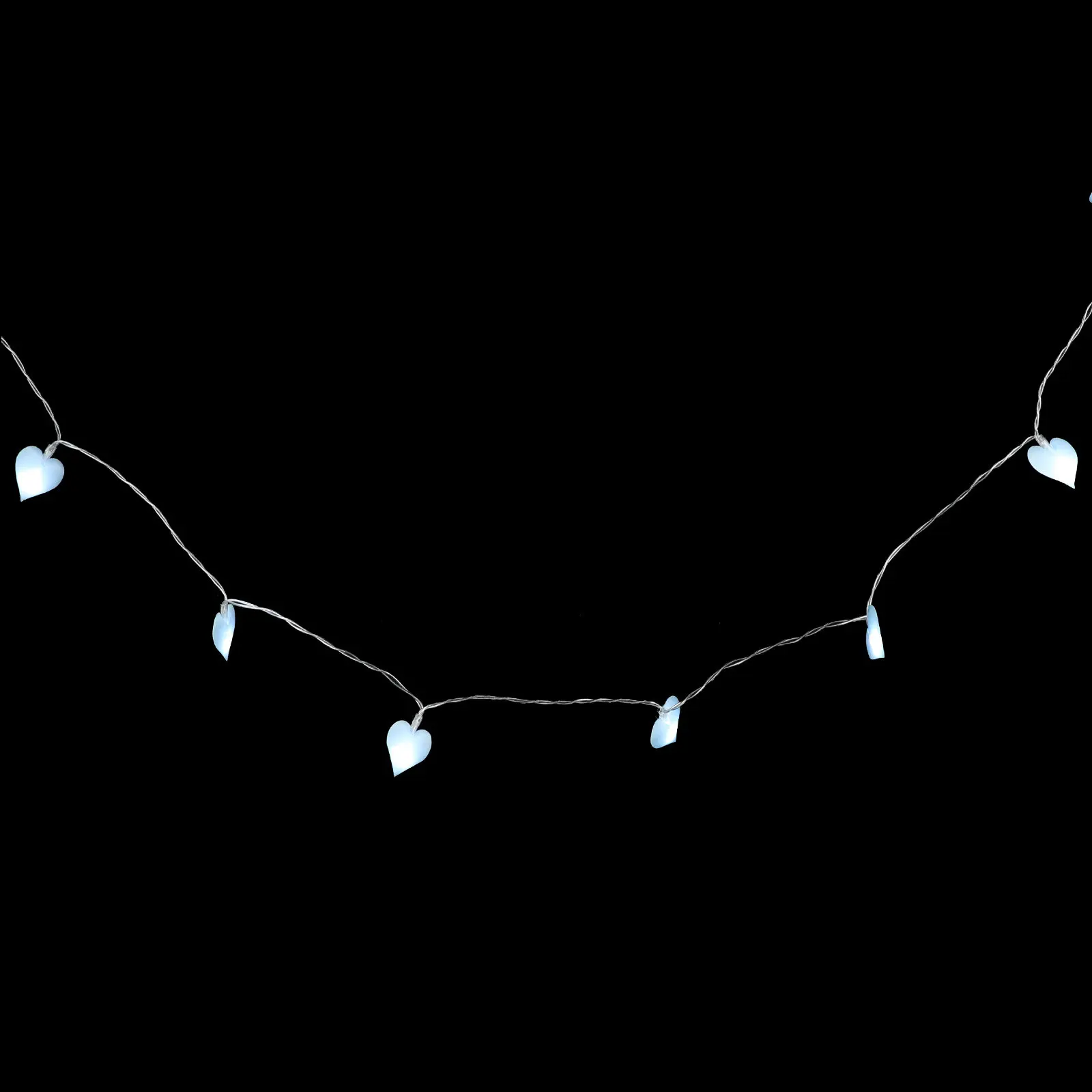 Valentine's Day Love Heart String Light 3 Meter Indoor Fabric LED Fairy String Light Decoration Romantic Party Wedding Birthday