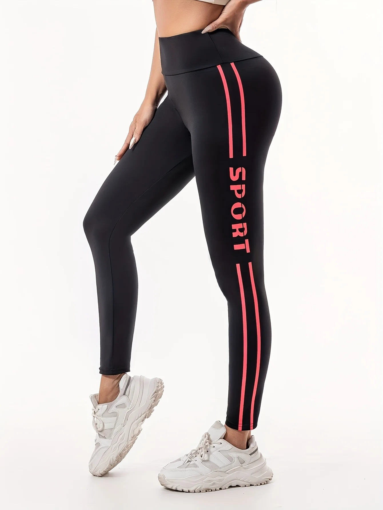 

2026 Women's High Waist Yoga Leggings, Butt Lifting Breathable Thin Sports Pants, Tummy Control Workout Tights for Running Fitne