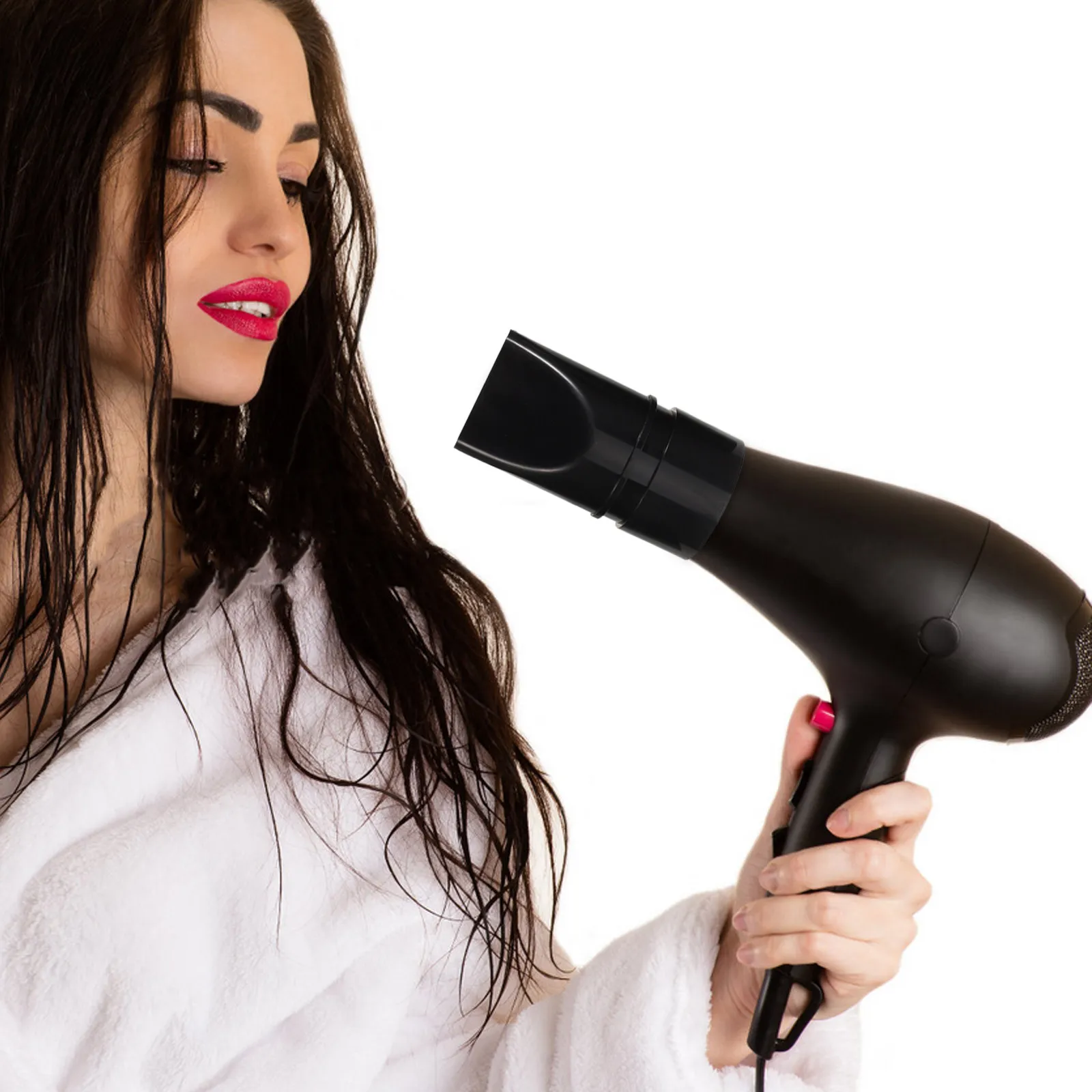 3Pcs Hair Dryer Accessories Blow Dryer Nozzle Attachment Set Precise Airflow Control Universal Fit Lightweight Salon Home