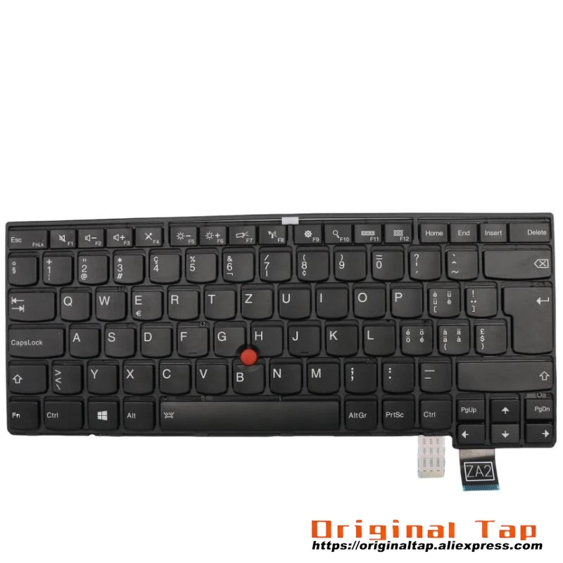 SWS Swiss Backlit Keyboard for Lenovo Thinkpad T460p 00UR382 00UR422