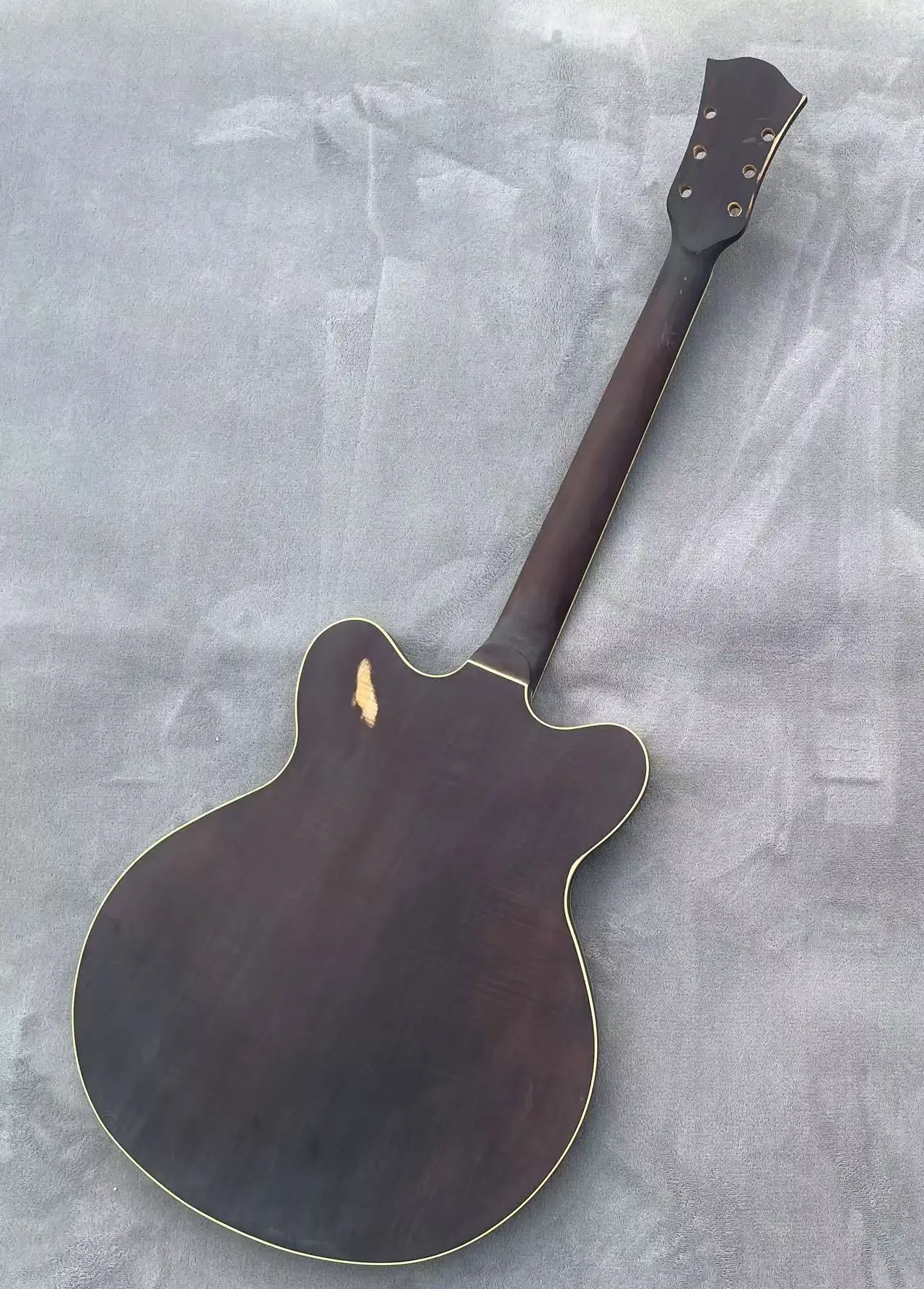 DIY Hofner HCT-VTH Custom 6 Strings Electric Jazz Guitar Part Guitarra without Hardwares in Stock Discount Free Shipping W2268