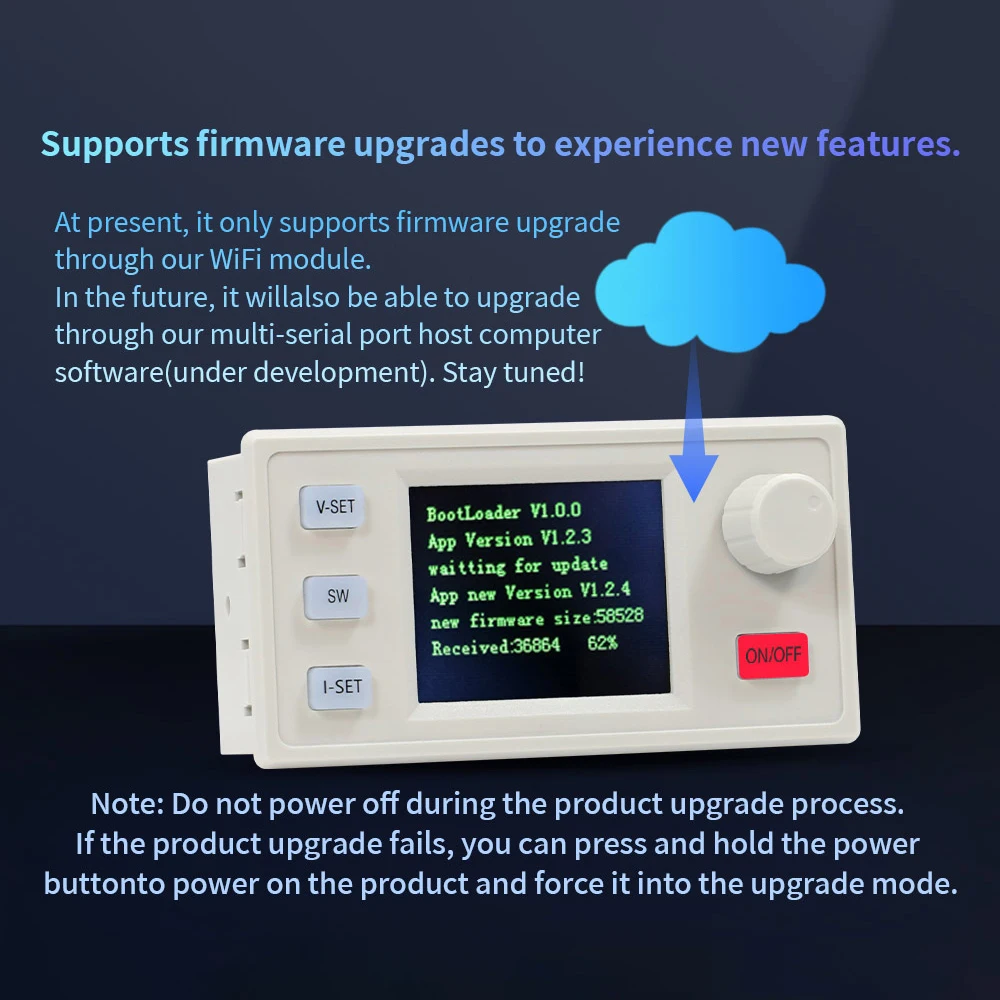 

Новый DC 12-90 В XY8050S с числовым управлением, понижающий стабилизированный источник питания, понижающий преобразователь постоянного напряжения и тока, модуль