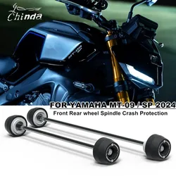 2024 neue Motorrad Vorder-und Hinterachse Gabel Crash Slider Rad schutz für Yamaha Tracer 9 GT Tracer MT-09 sp mt 09