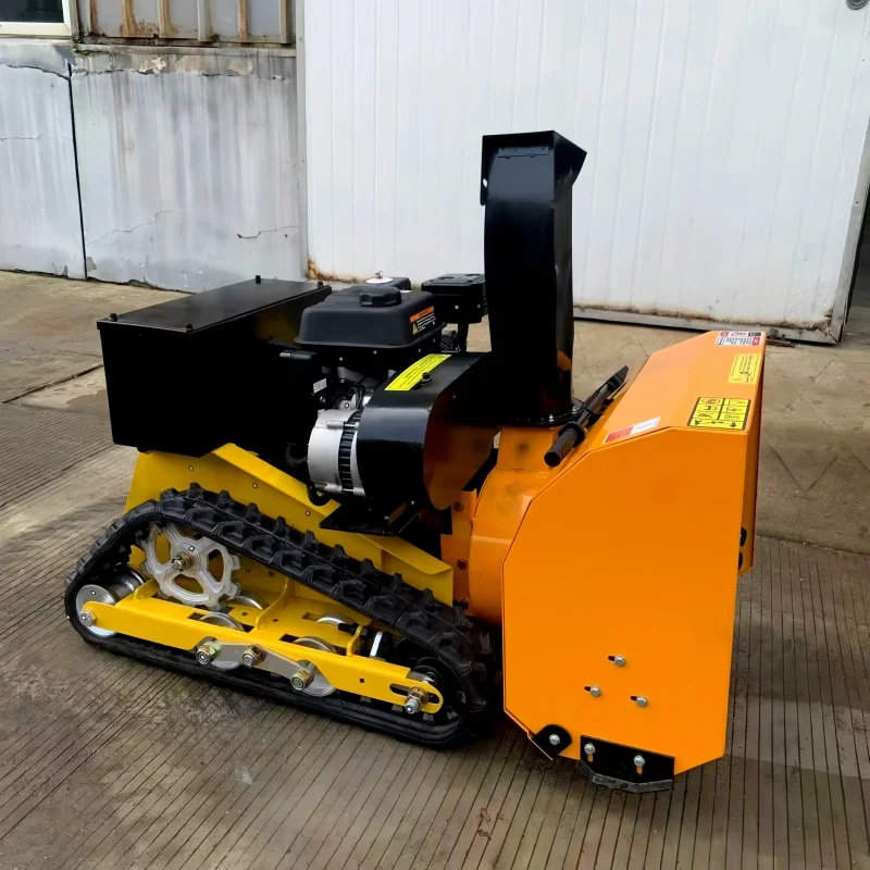 WIGON Factory Wholesale Battery Remote Control Track Type Snow Removal Machine 1 Year Warranty
