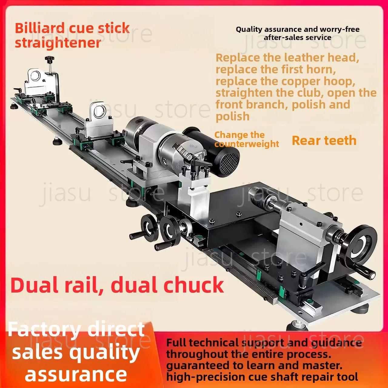 Billiard Cue Repair Machine Cue Lathe Tip Trimmer Multifunctional Pool Cue Maintenance Tool
