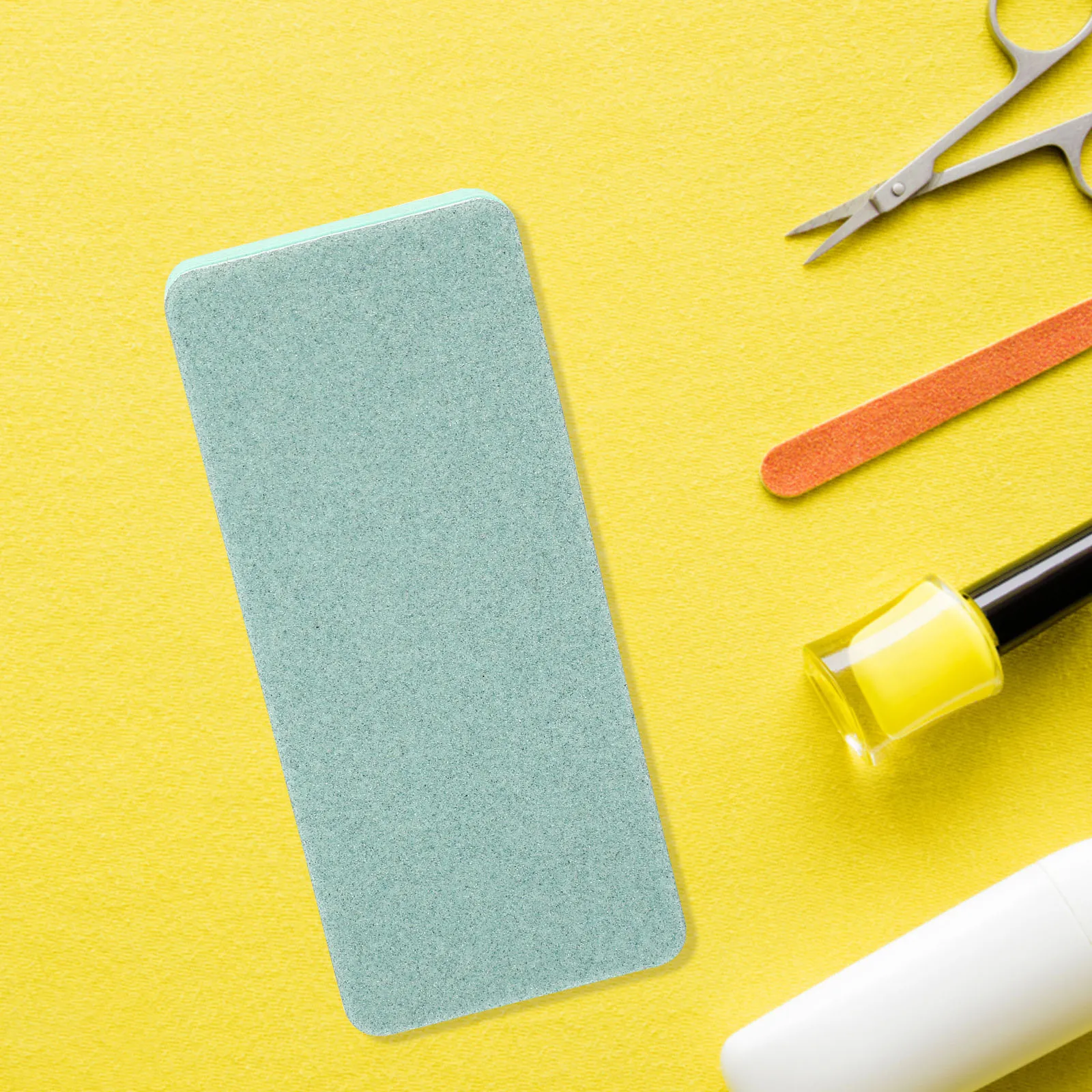 12개 네일 폴리싱 스트립 천연 손톱 버핑 액세서리 매니큐어 미스