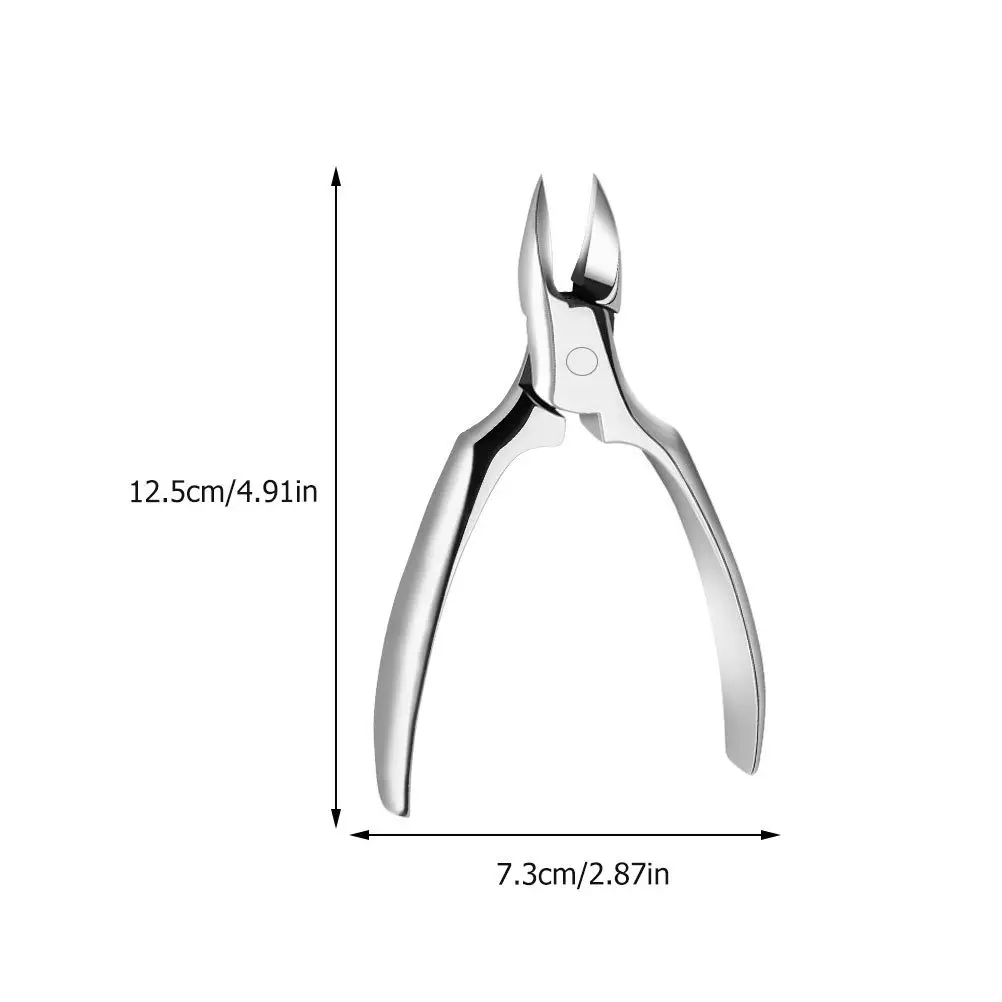 1セット ステンレス製甘皮トリマー ネイル角質除去 ペディキュアツールキット フットケアアクセサリー マニキュアネイルアートツール