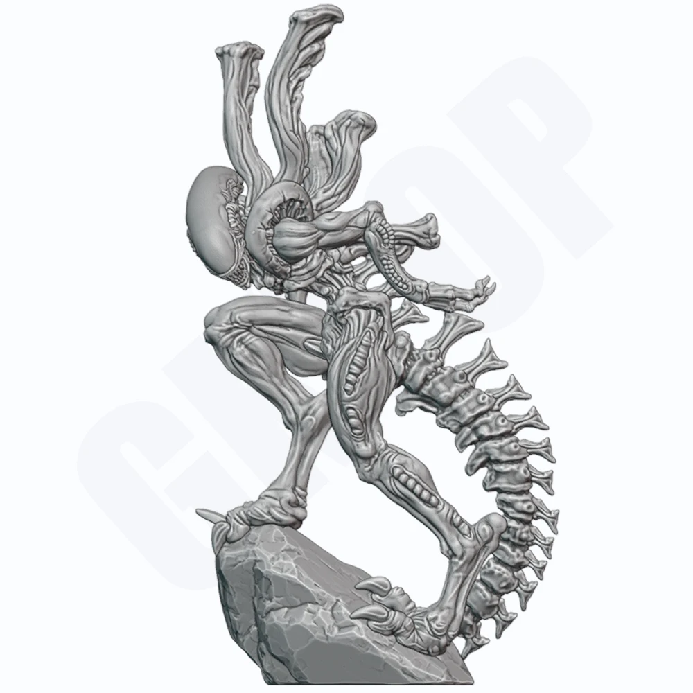 1:24 NSFW الوحوش الغريبة ثلاثية الأبعاد طباعة الراتنج مجموعات الالعاب Gk غير مصبوغ تمثال لتقوم بها بنفسك المفكك تمثال أنيمي دمية أرقام جمع نموذج