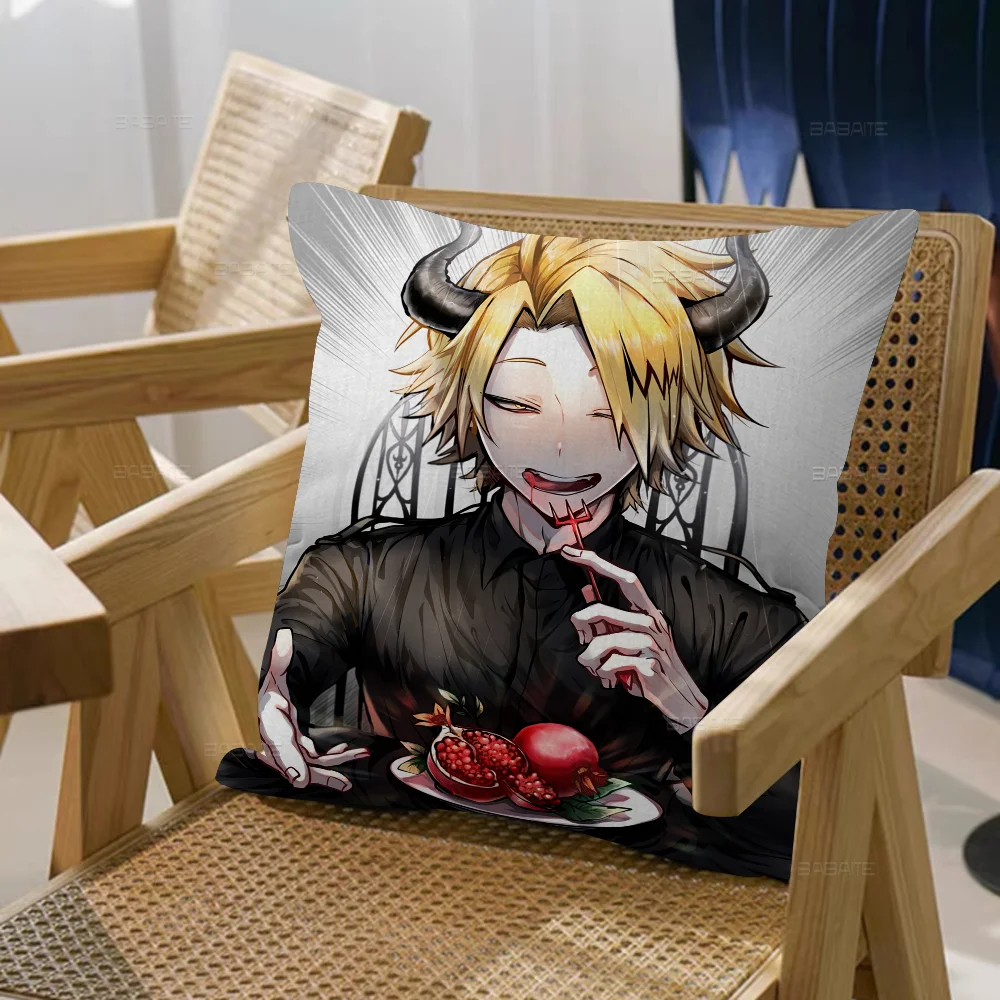 My Hero Academia Kaminari Denki Pillowcase Toon Gift Cushion Cover Bedroom Home Sofa Chair Seat Decor Pillow Case