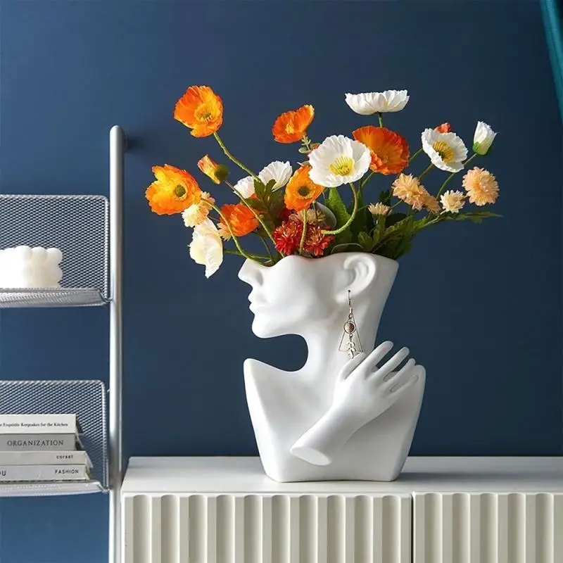 R3MC على الطراز الأوروبي على الطراز الأوروبي من جسم النصف من جسم الجسم نصف الجسم السيليكون الأسمنت أداة الراتنج النضرة لصنع وعاء