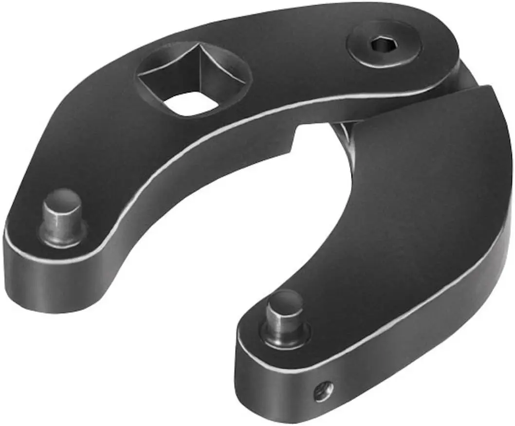 

Adjustable Gland Nut Wrench for Hydraulic Cylinders on Farm and Construction Equipment