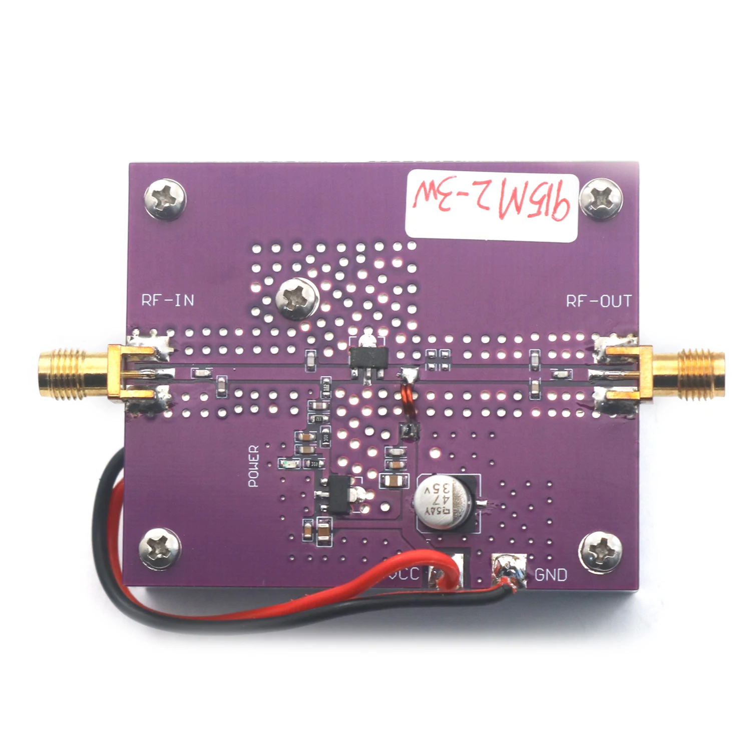 Imagem -04 - Amplificador de Potência rf para Drone Receptor Gnss Lora Helium Miner Amp Transmissor de Rádio Rtf Receptor Gnss 830mhz-960mhz 915mhz 2w 3w