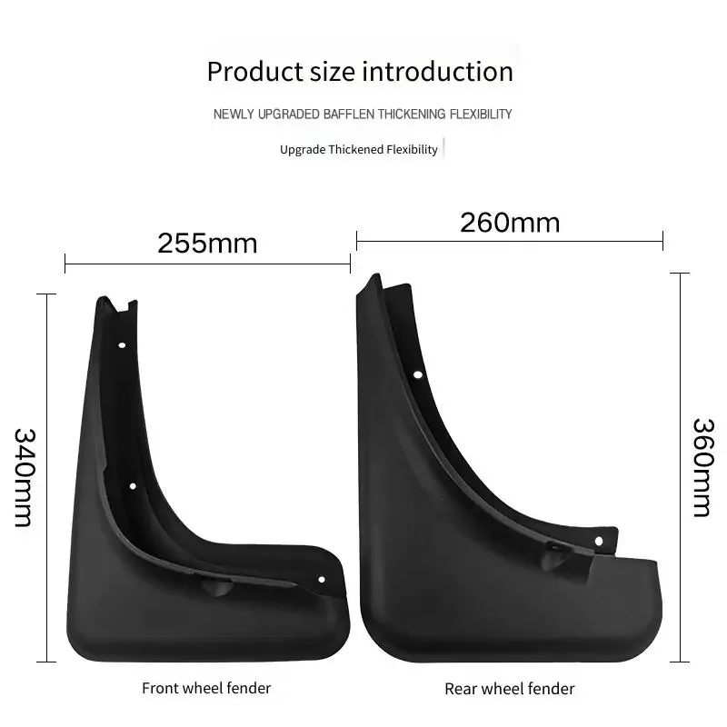 Брызговики для Porsche Macan 2014-2021 2016 2017 2018 2019 2020, брызговики на крыло, передние и задние брызговики, автомобильные аксессуары