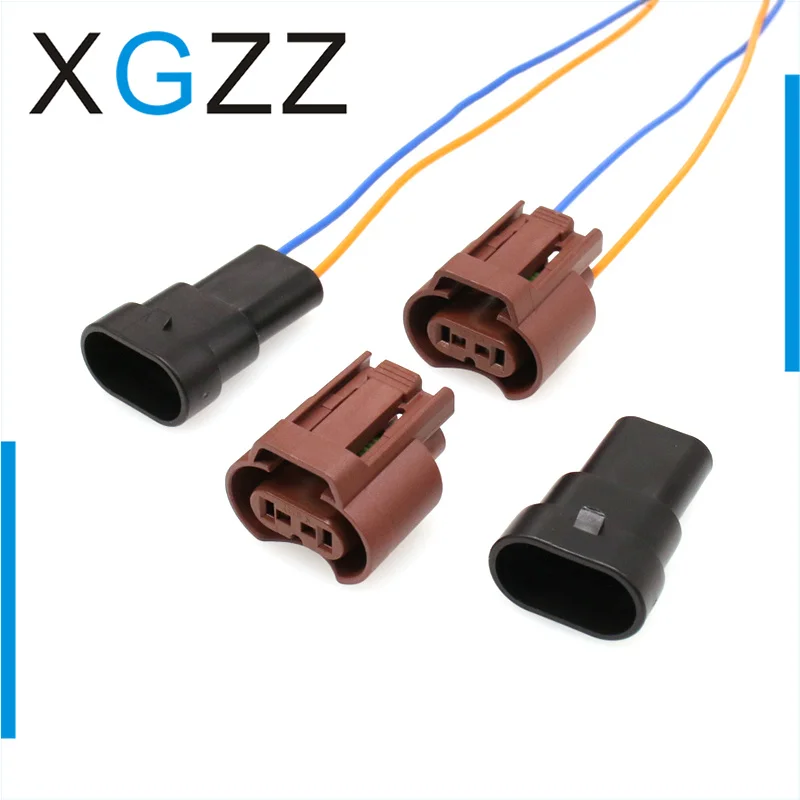 Подходит-для-honda-new-accord-cr-v-вилка-ближнего-света-9006-с-клеммой-2p