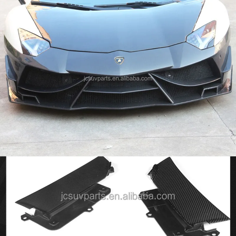 For Lamborghini Aventador 4PCS OEM Style LP700 Auto Car Carbon Hood Vent Covers