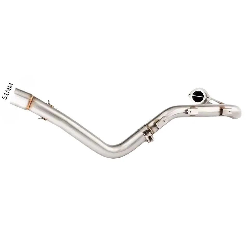 For Yamaha Raptor 700R, FL, SFB, SFL 2015-2024 Escape Slip-On Motorcycle Exhaust System Header Link Pipe With 51MM Muffler Tips
