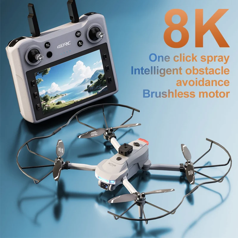 

2025 НОВЫЙ Дрон V34 5G GPS Профессиональный 8K HD Двойные камеры 20 минут Летная аэрофотосъемка Квадрокоптер БПЛА Игрушки для мальчиков Подарки