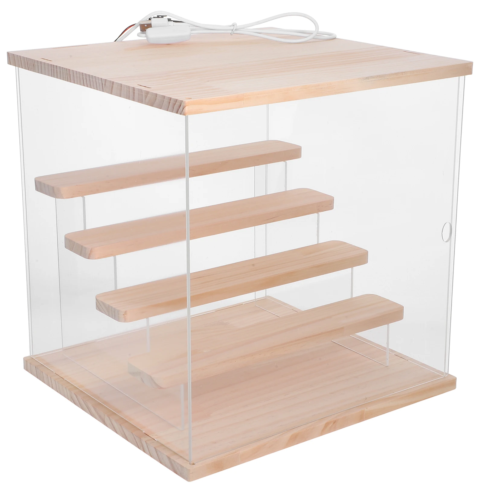 

Display Cases Showcase Action Figure Holder Collection Storage Transparent for Collectibles Clear Containers Shelf
