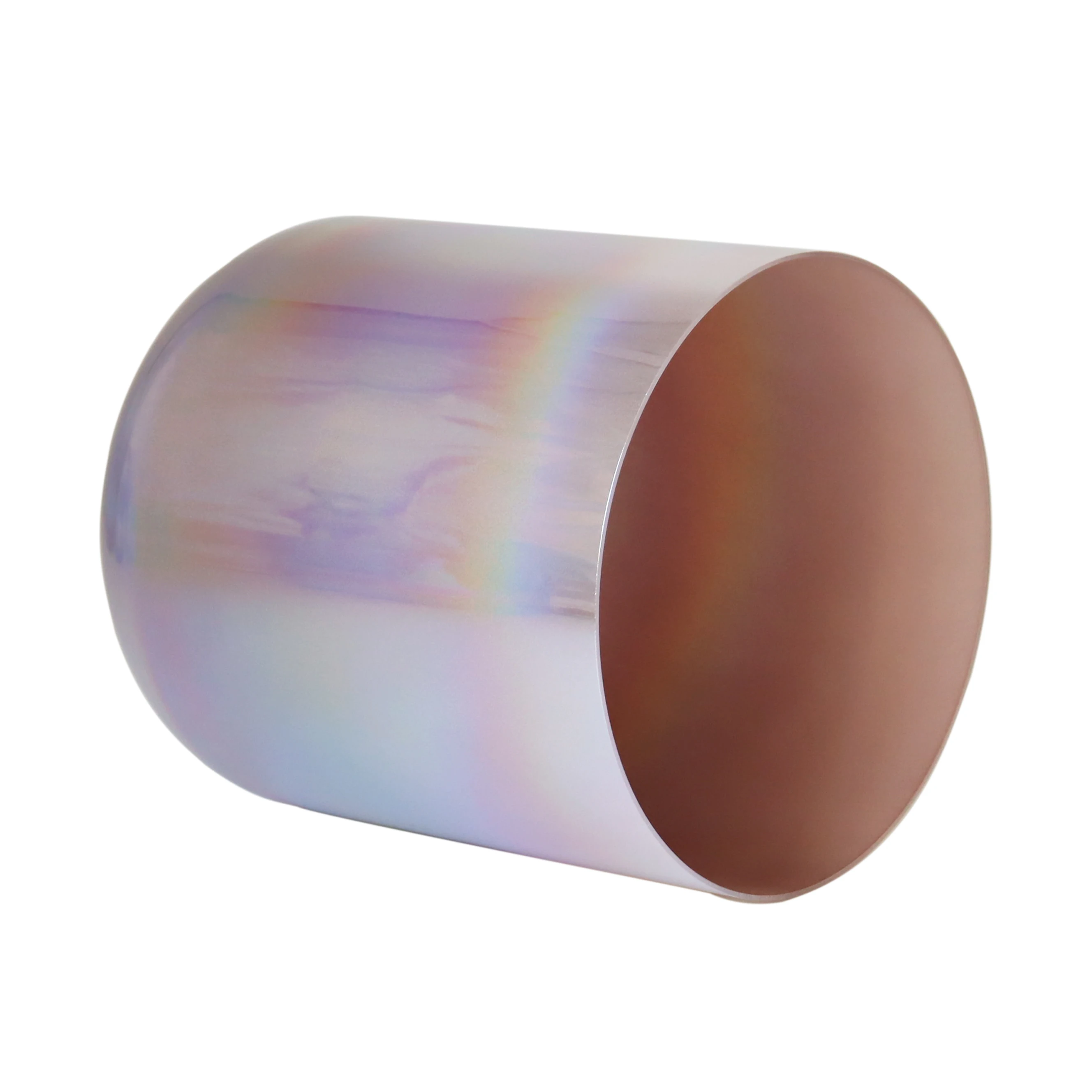 Ciotola tibetana in cristallo di quarzo chiaro cosmico Ciotola spirituale in cristallo con suono potente per la meditazione, lo yoga