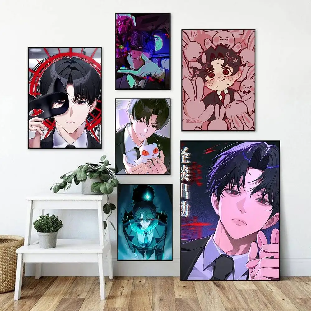 K-Kim S-Soleum Novel GSGW    Poster Perfect Space Sticker Self Adhesive for Office Home Theater Wall Art Decor Fancy Gift