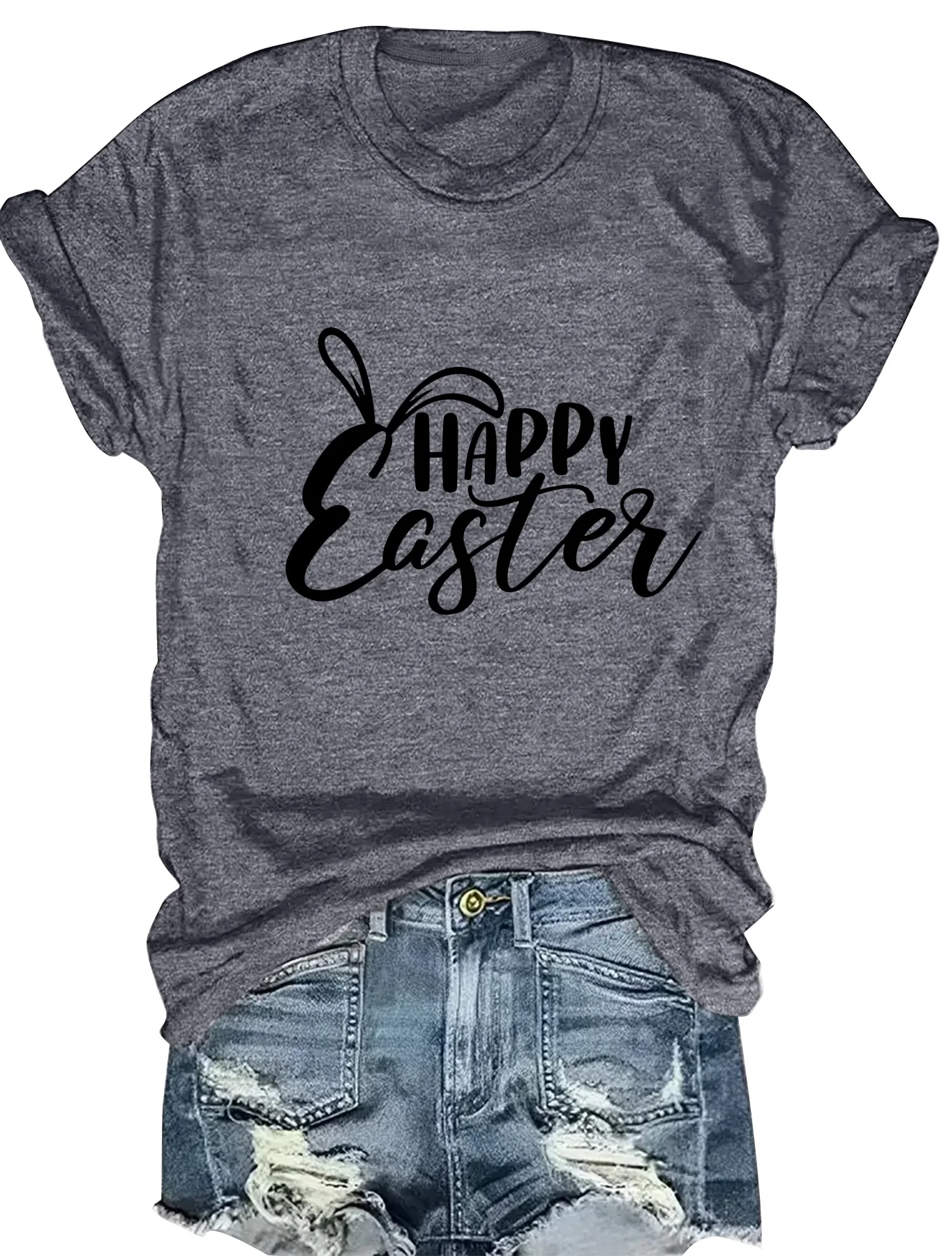 

Модная женская футболка с круглым вырезом и короткими рукавами, с принтом в виде букв, повседневный удобный женский топ