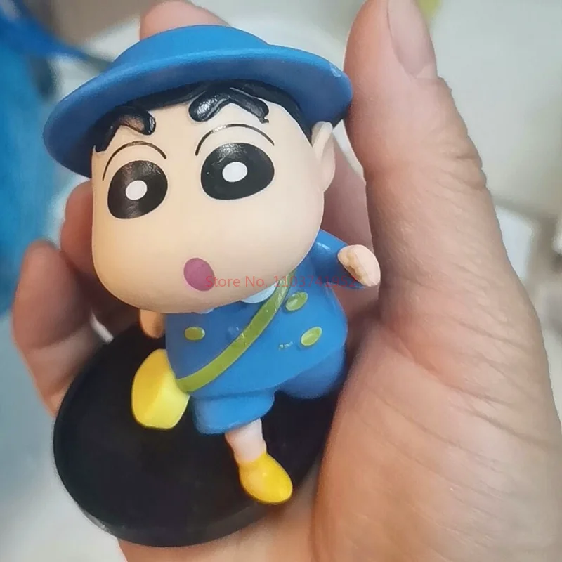 Crayon Shin-Chan Anime Action Figure Brinquedos, Brinquedos da moda, Decorações de boneca criativa, Enfeites de coleção, Presente para crianças